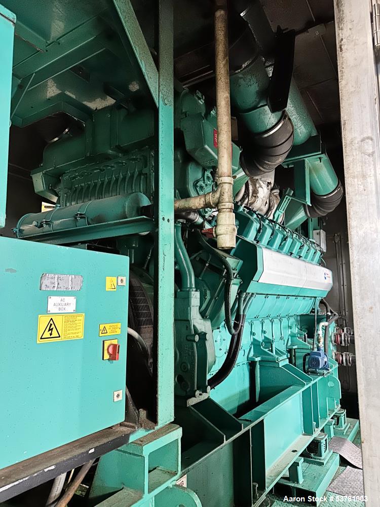 1.1MW Cummins Natural Gas Generator – Power Command, Enclosed, Skid Mounted